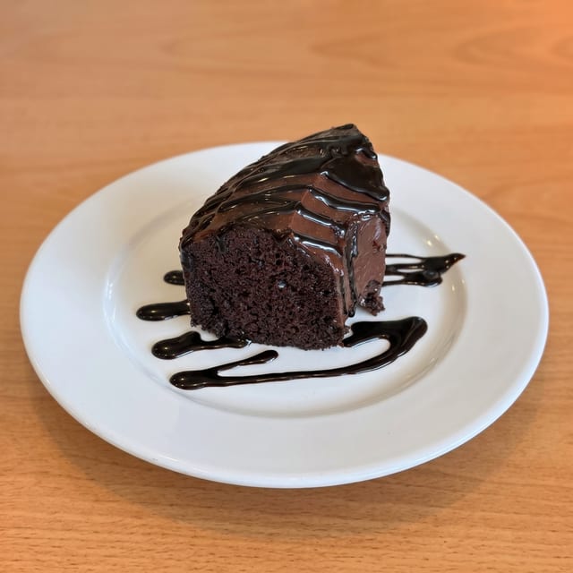 Homemade Chocolate Cake.