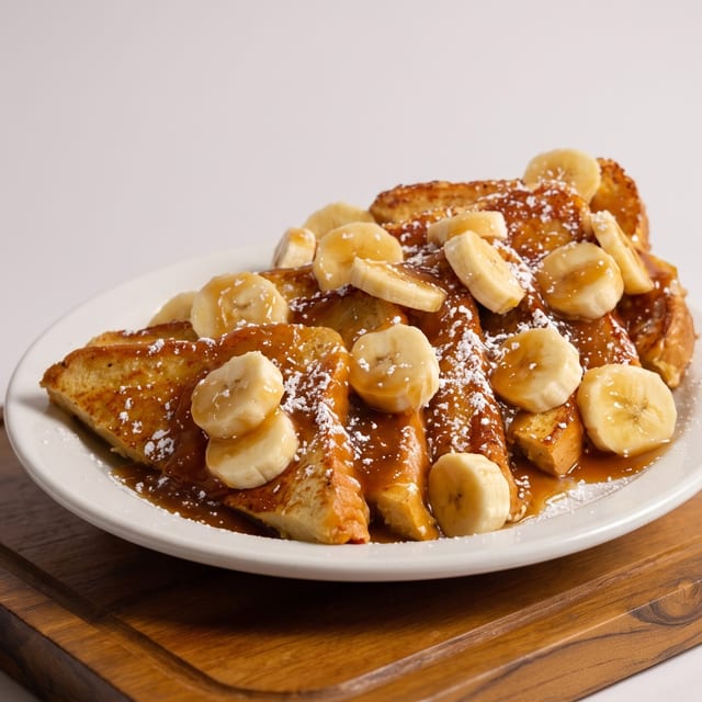 Bananas Foster French Toast.