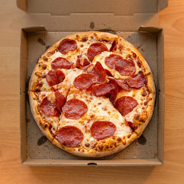 1 Topping Pizza.
