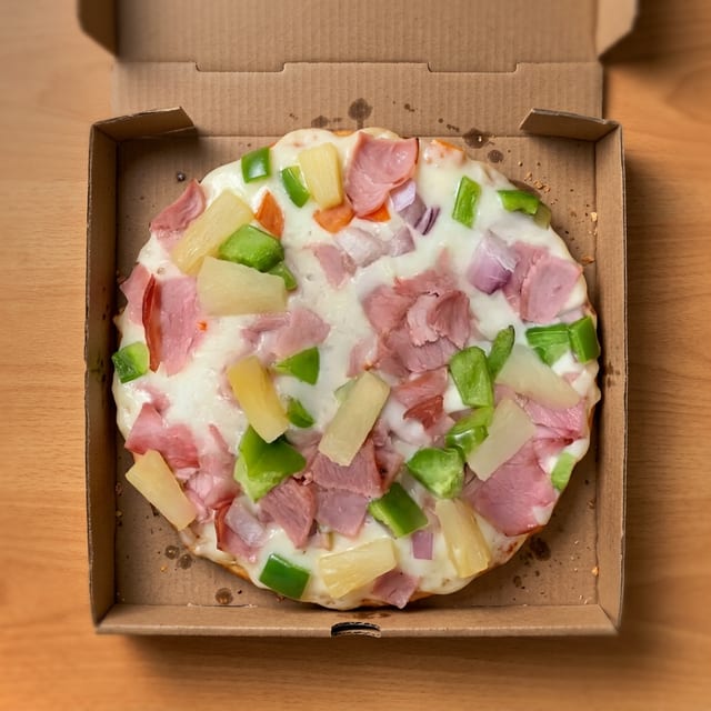 3 Toppings Pizza.
