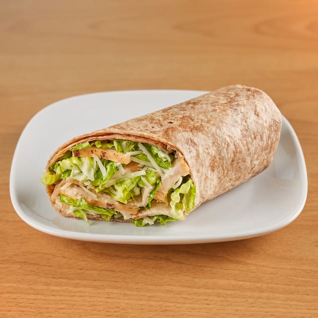 Caesar Chicken Wrap.